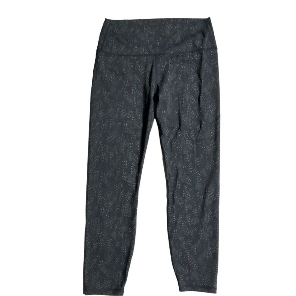 Varley Athletic Leggings Women's Size Large Gray Mid Rise Stretch Active Pants